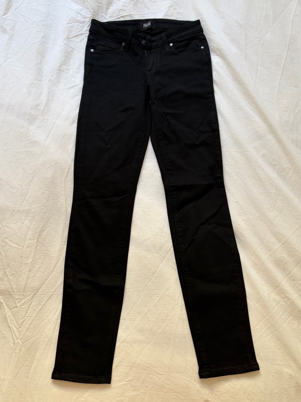 PAIGE Black Skinny Jeans for Women